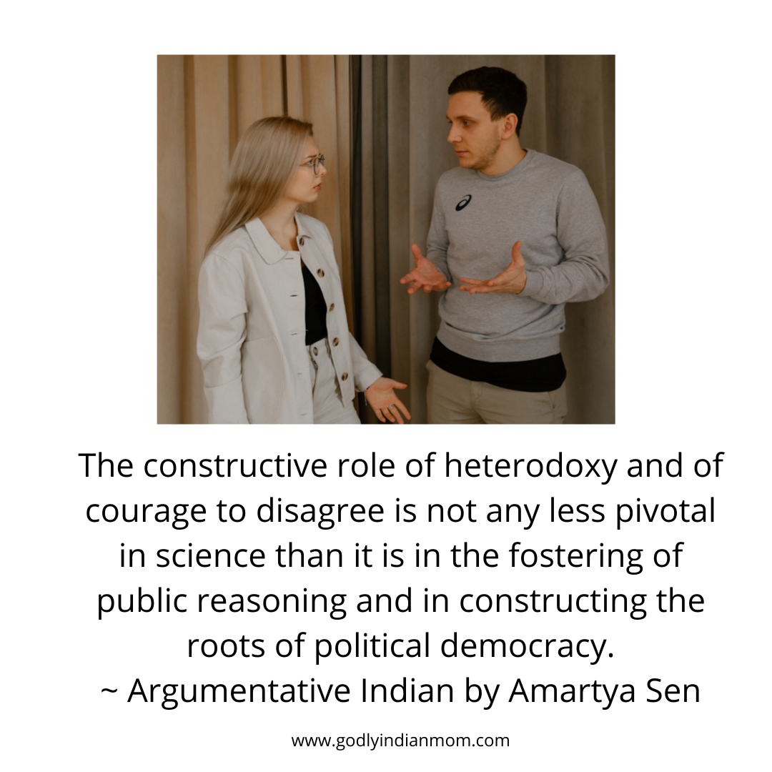the argumentative indian by amartya sen summary